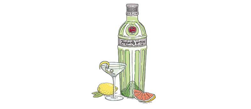 THE PERFECT MARTINI WITH TANQUERAY NO. TEN