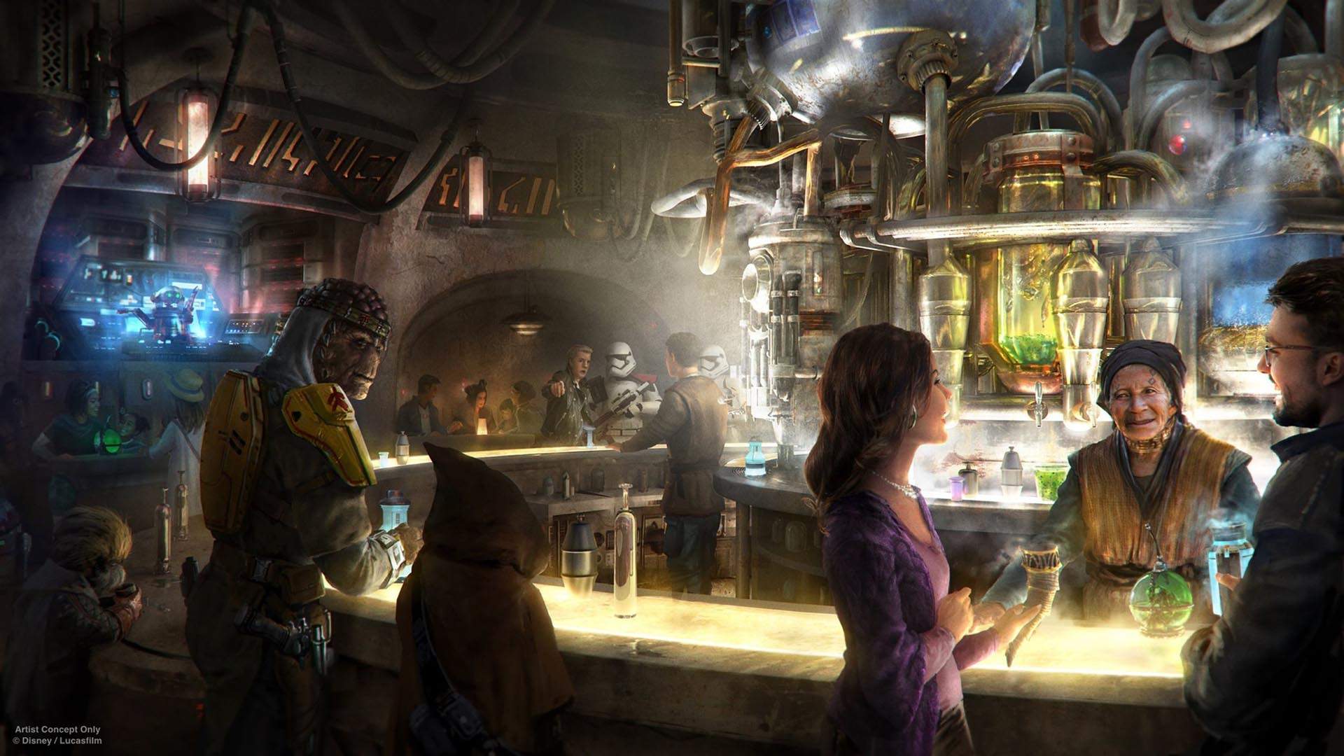 You'll Soon Be Able to Drink Like You're In a Galaxy Far, Far Away at a Boozy 'Star Wars' Cantina