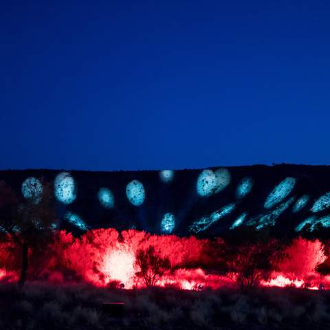 Alice Springs' Incredible Light-Filled Parrtjima Festival Has Unveiled Its 2018 Program