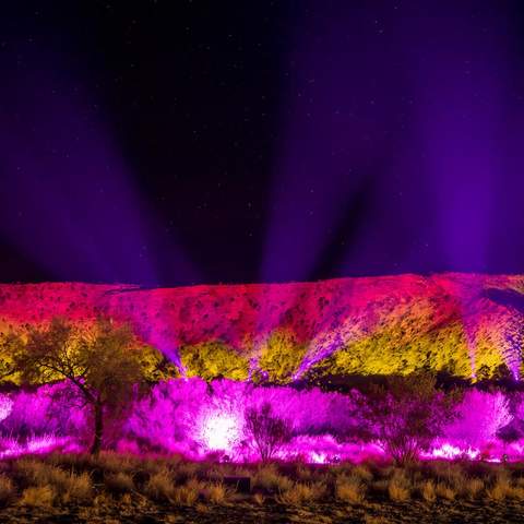 Alice Springs' Incredible Light-Filled Parrtjima Festival Has Unveiled Its 2018 Program