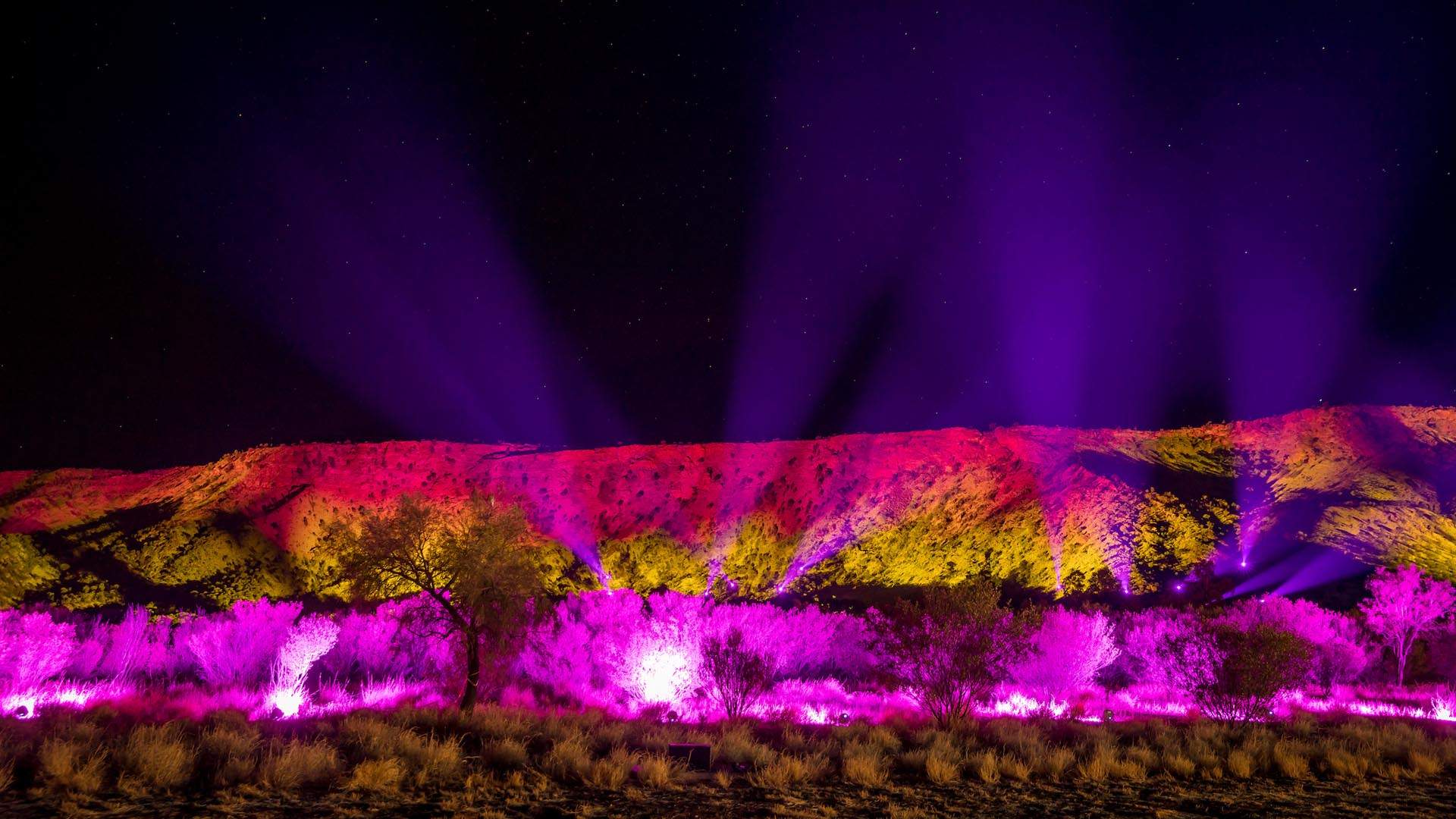 Alice Springs' Incredible Light-Filled Parrtjima Festival Has Unveiled Its 2018 Program