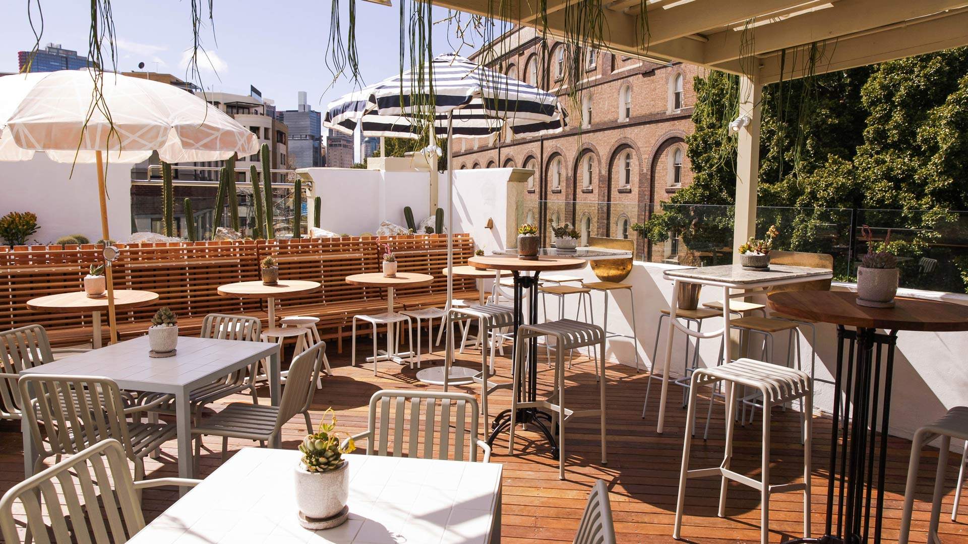 A New Pastel and Plant-Filled Rooftop Bar Has Arrived in Pyrmont