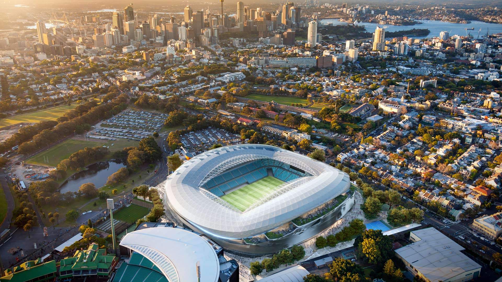 This Is What Moore Park's New $729 Million Allianz Stadium Will Look Like in 2022