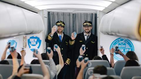 BrewDog's Suitably Boozy Craft Beer Airline Is Hitting the Skies Again