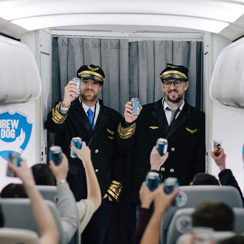 BrewDog's Suitably Boozy Craft Beer Airline Is Hitting the Skies Again