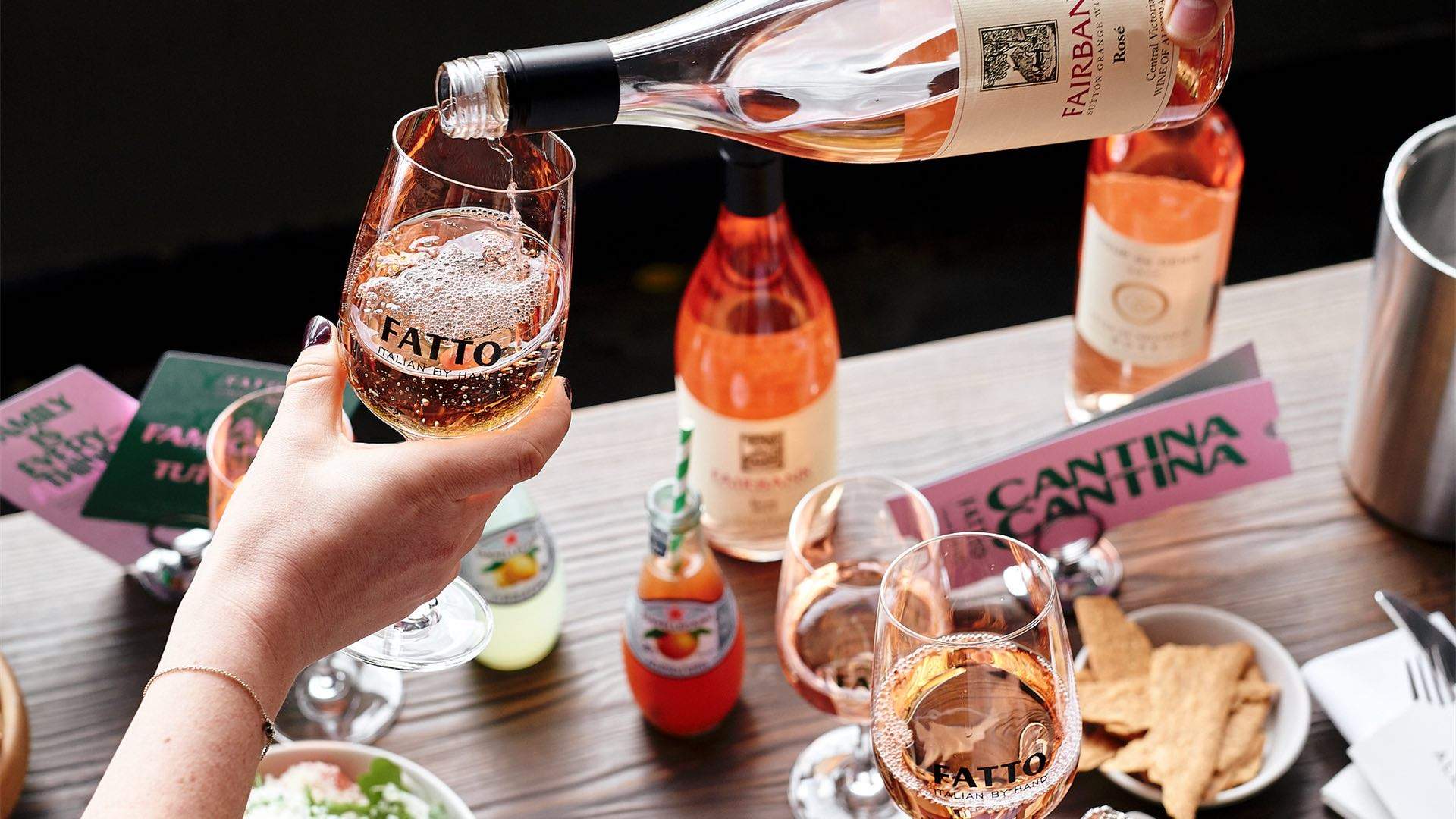 Bottomless Rosé Lunches