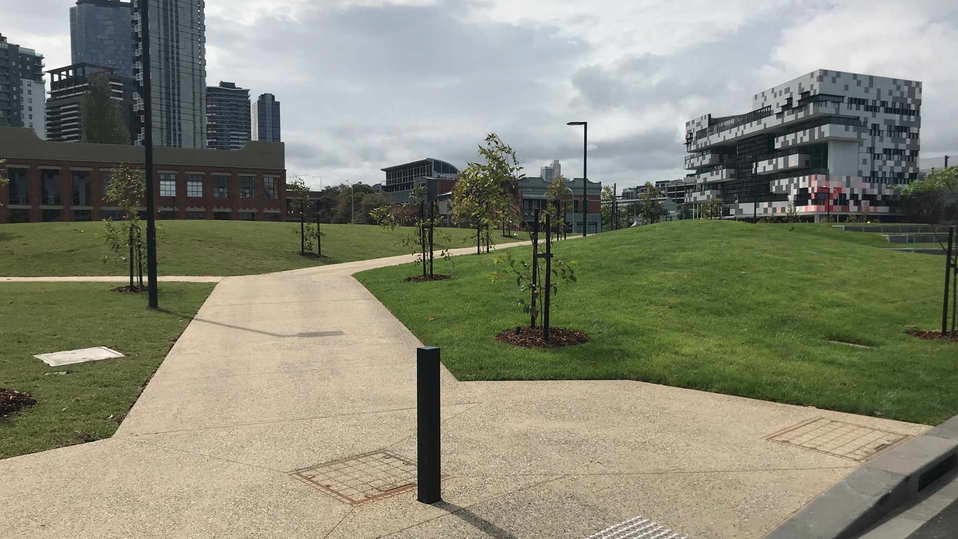 A Huge New Community Park Has Just Opened Five Minutes from Melbourne's CBD