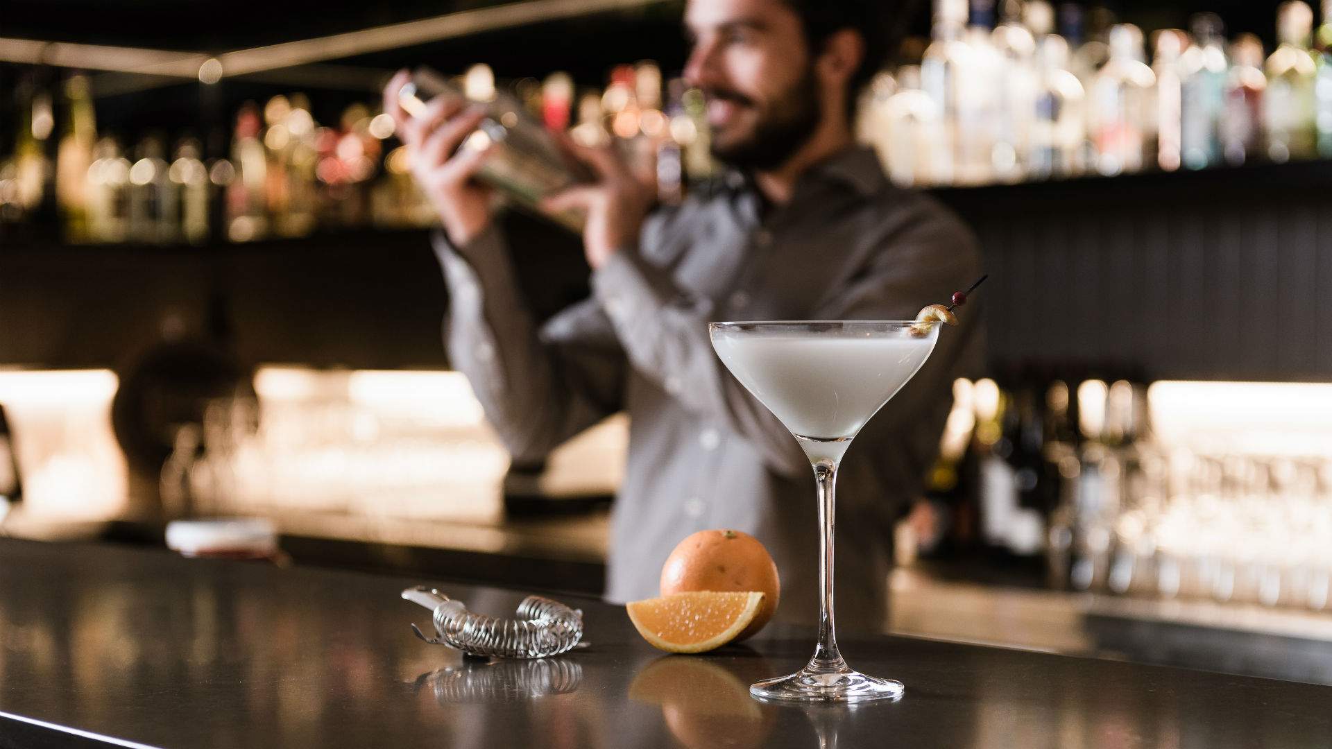 Cocktails et Cuisine en Blanc