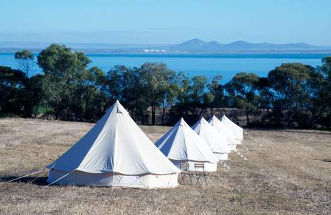 Victoria Has Scored a New Glamping Retreat on a Winery with Its Own Private Beach