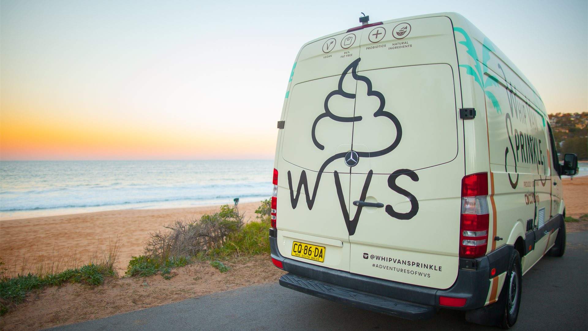 Whip Van Sprinkle Is Sydney's New All-Vegan Soft Serve Van