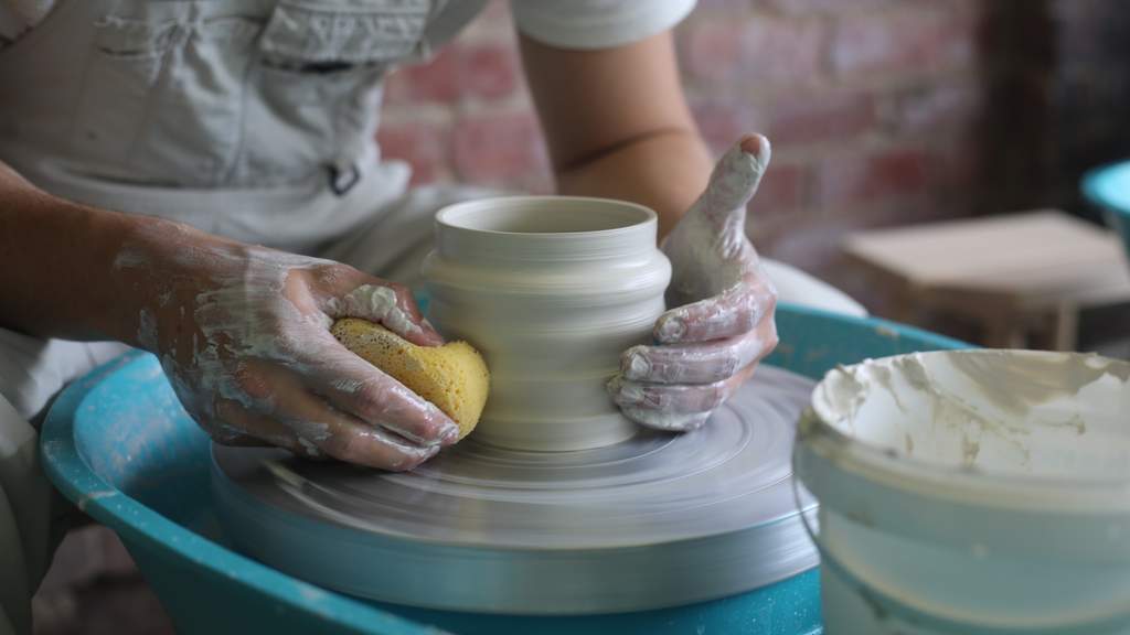 Wine, Dine and Claytime Experience