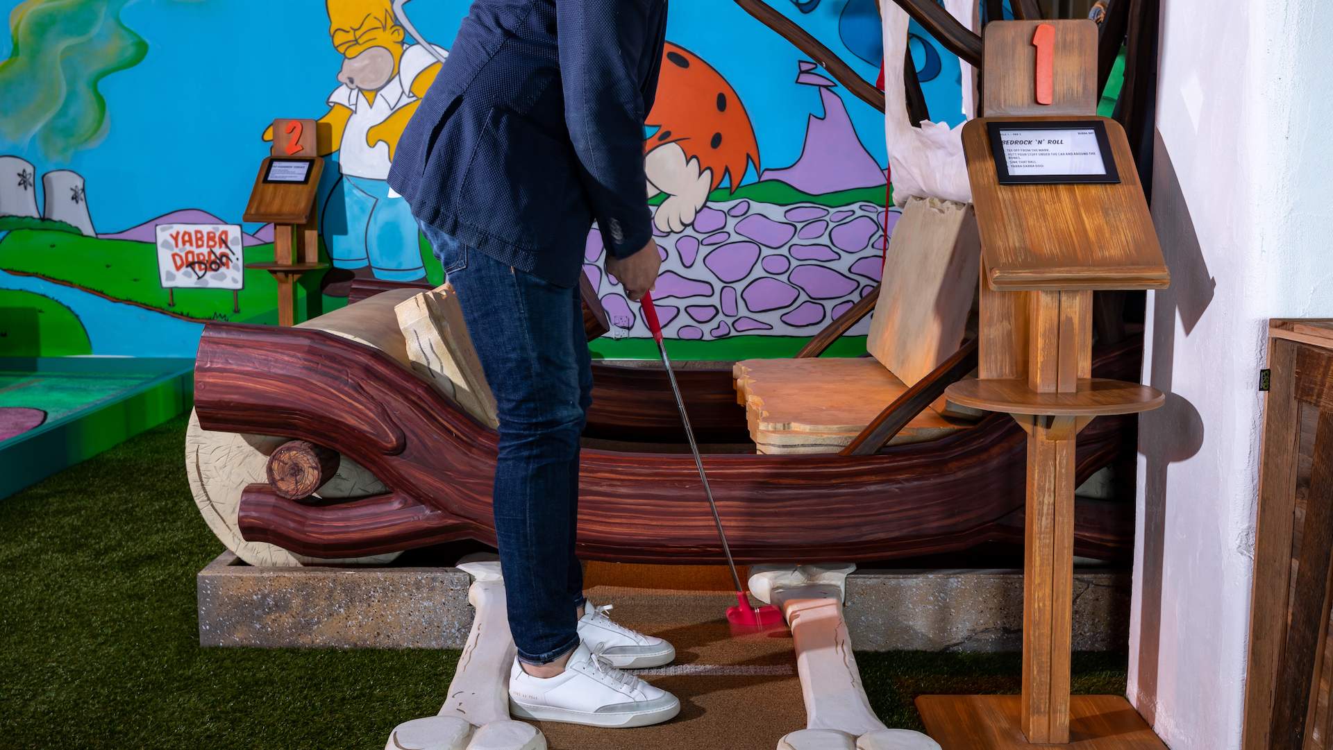 A Look Inside Auckland's Insane New Two-Storey Mini-Golf Bar