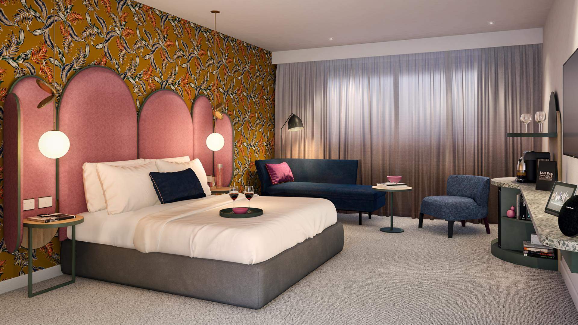 Luxe New Brisbane Hotel Ovolo The Valley Has Just Opened Its Rockstar-Inspired Doors