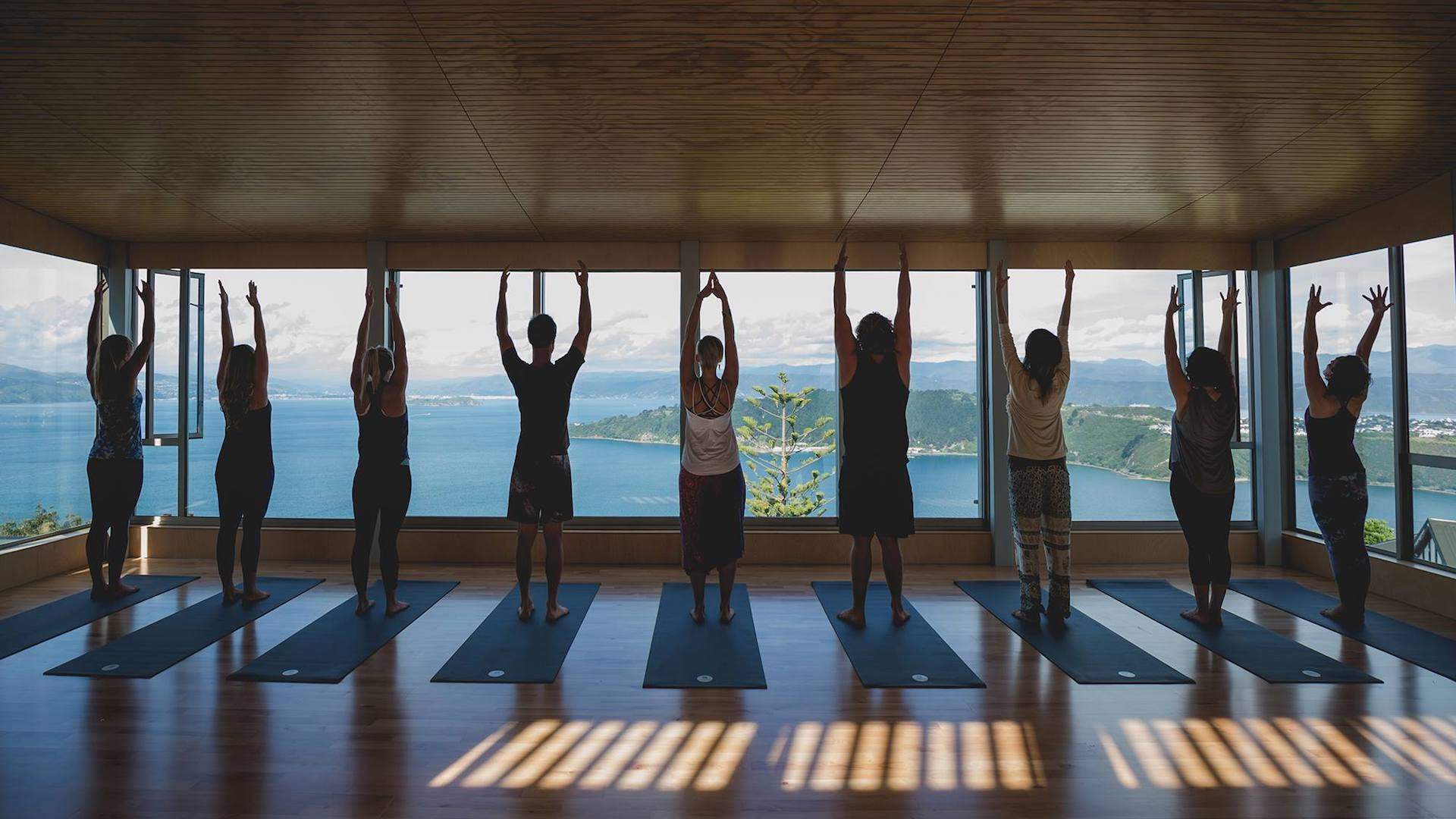 You'll Find This Breathtaking New Yoga Studio at the Top of Mount Victoria