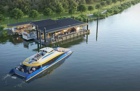 A Fancy New Double-Decker CityCat Will Soon Be Cruising the Brisbane River