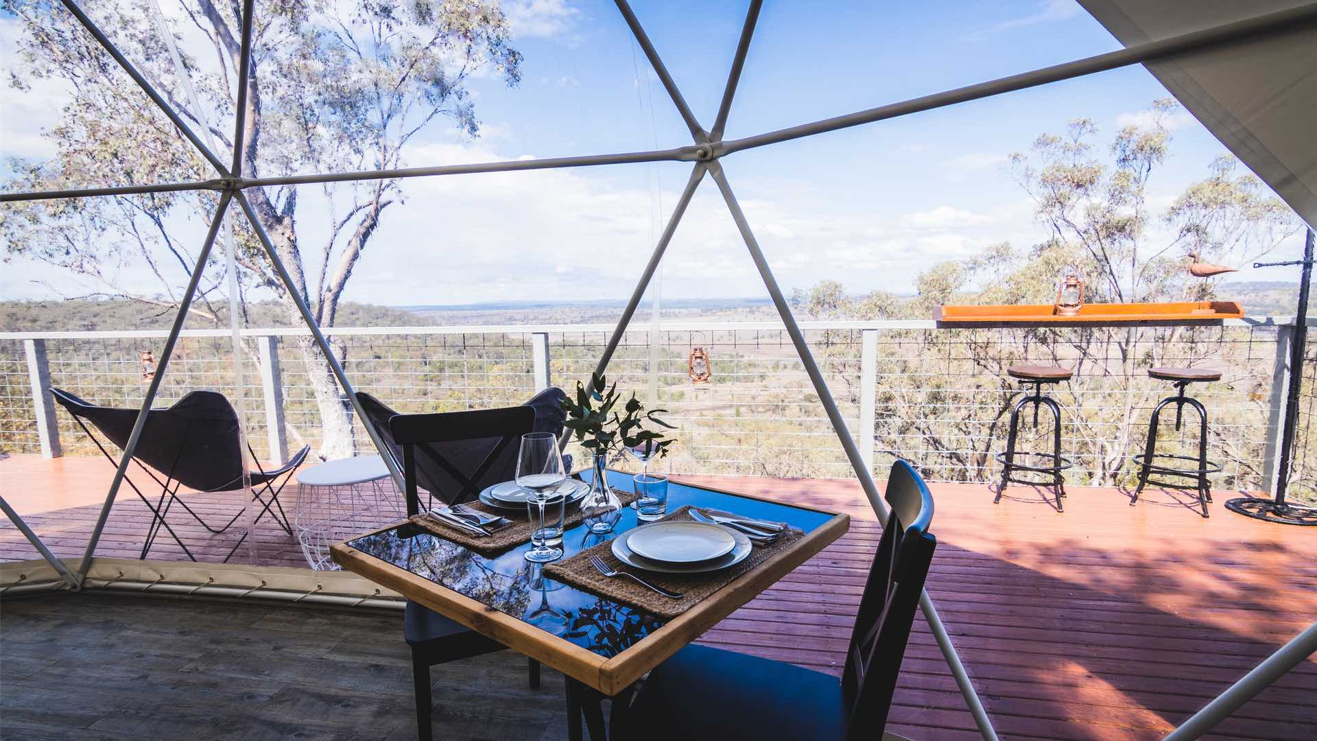 You Can Now Escape to a Luxury Dome Tent in the Middle of the NSW Bush