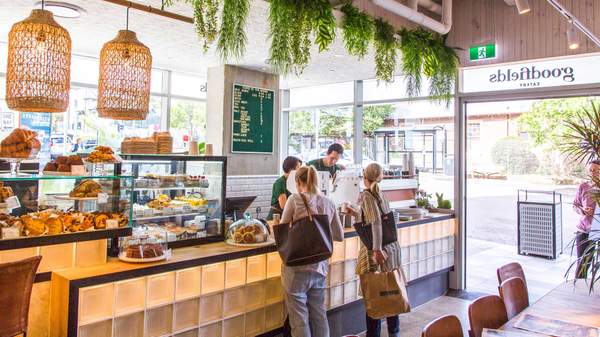 The main counter at Goodfields, Sydney.