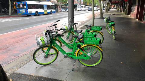 Bike Sharing Parking Bays Are Coming to Sydney's CBD