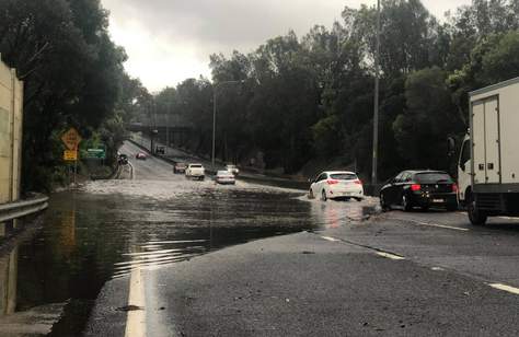 Public Transport Delays and Road Closures Are Happening Across Sydney as Heavy Rain Continues