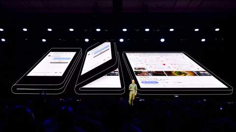 Samsung Has Unveiled a Foldable Smartphone That Opens Into a Tablet