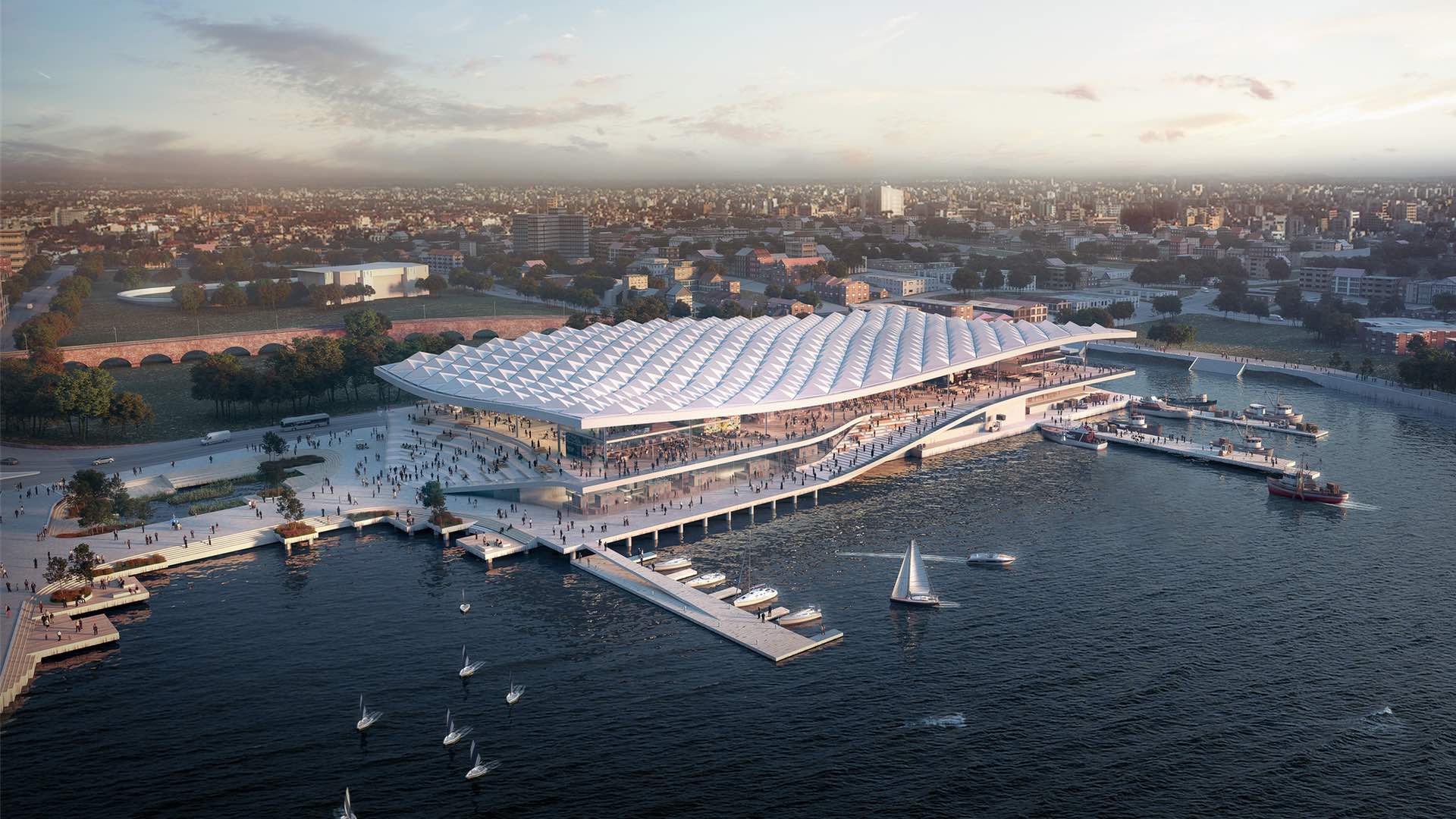 This Is What the Huge New Sydney Fish Market Will Look Like in 2023