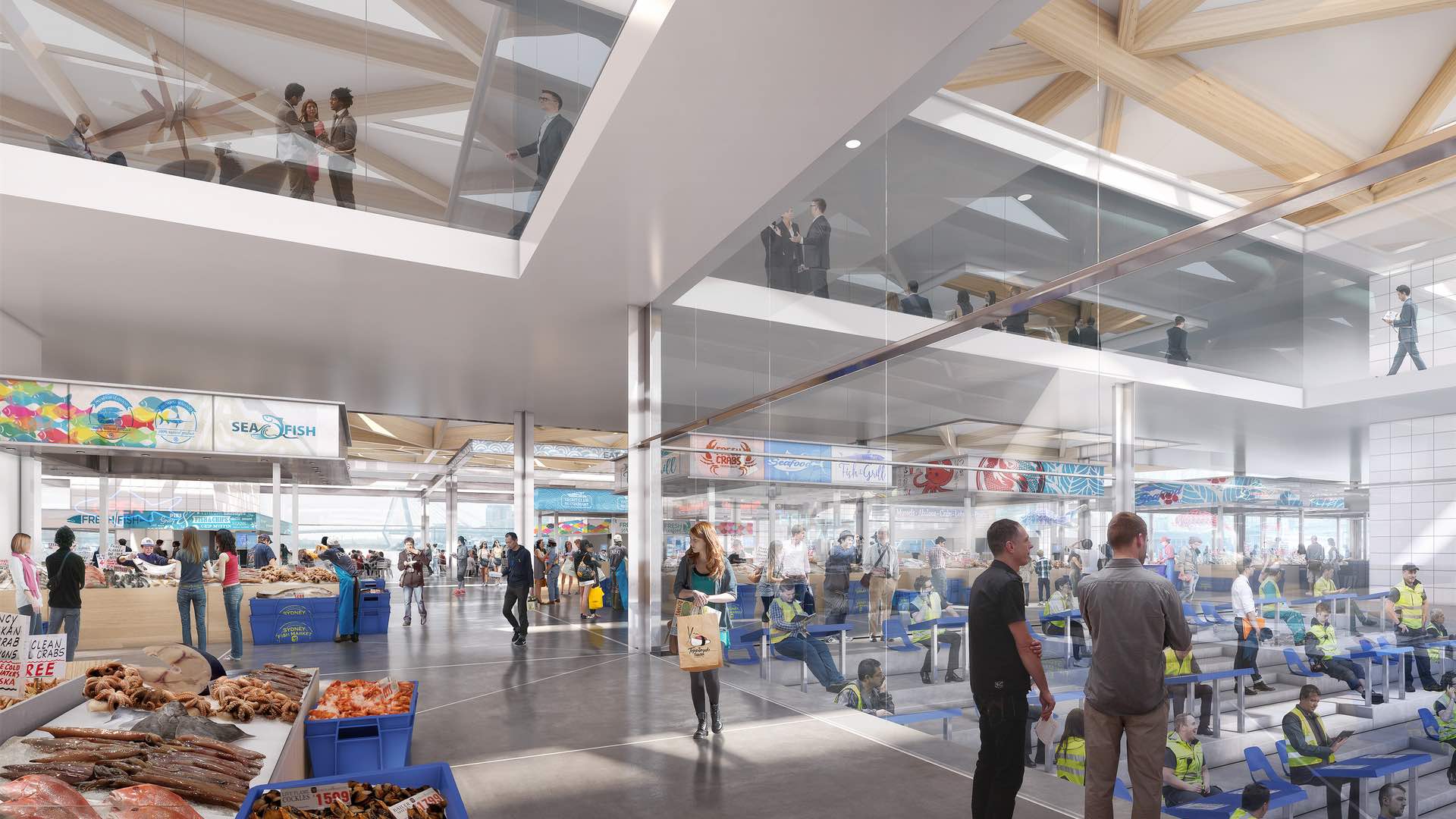 This Is What the Huge New Sydney Fish Market Will Look Like in 2023