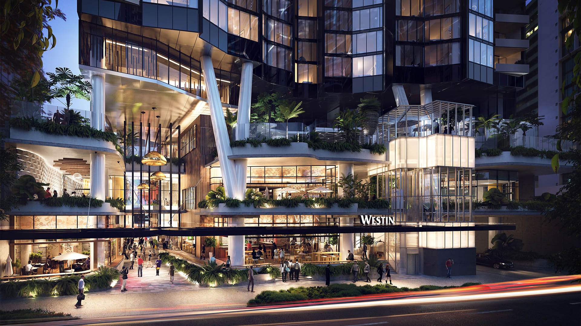 Brisbane's Westin Hotel Opens This Week with the City's First Swim-Up Pool Bar