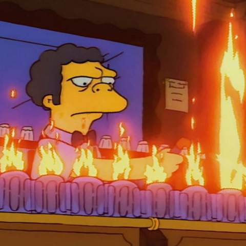 A 'Simpsons'-Themed Flaming Moe's Bar Is Popping Up in Australia