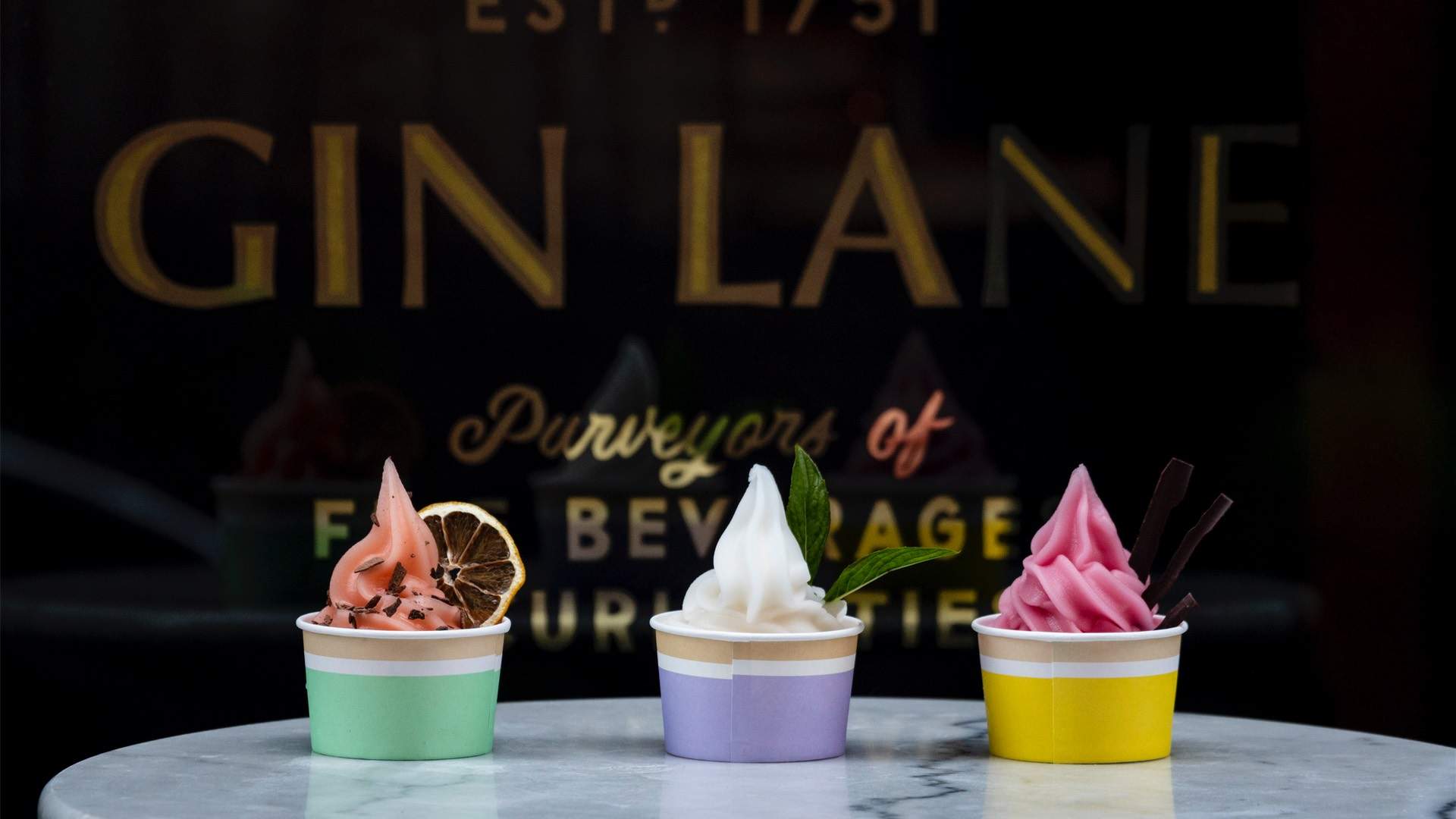 Chippendale's Gin Lane Has Launched a New Range of Gin-Infused Soft Serve for Summer