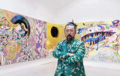 Background image for Works by Japanese Artists Murakami and Hokusai Are Coming to the Art Gallery of NSW