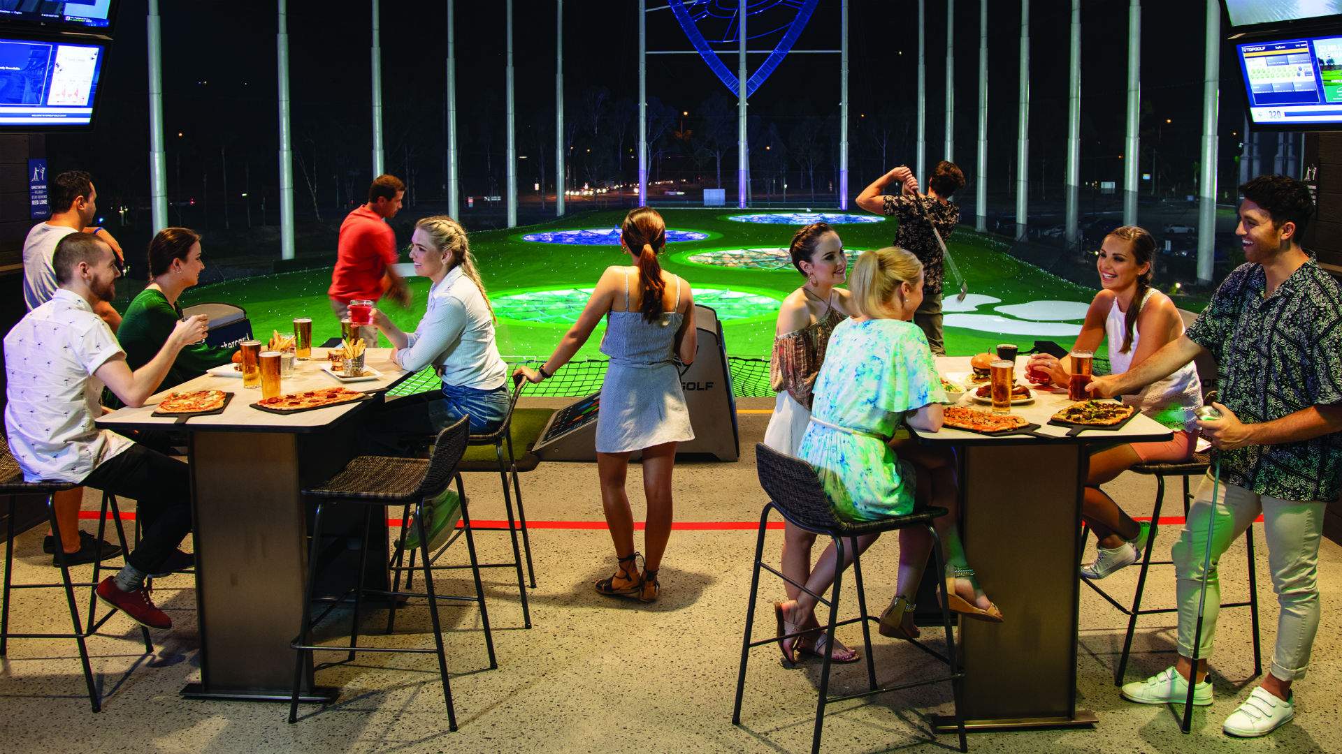 New Year's Eve at Topgolf Concrete Playground