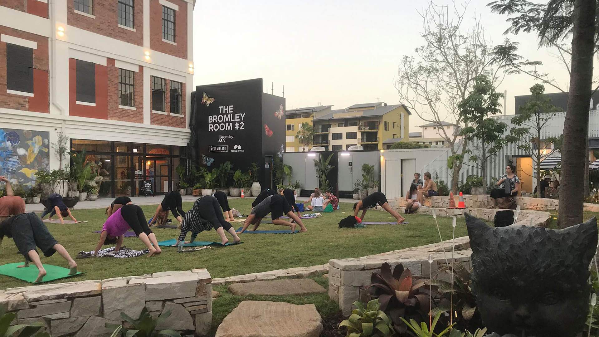 Pilates and Yoga in The Common