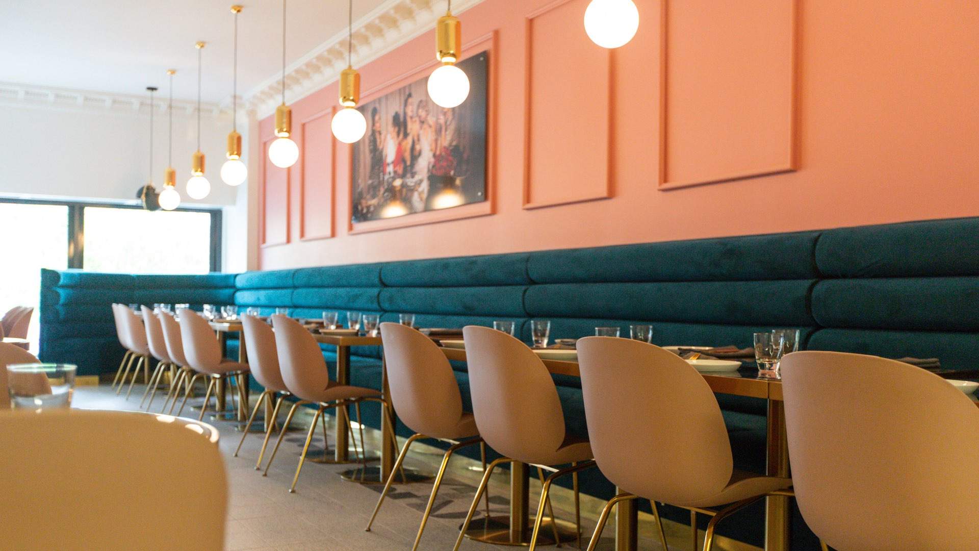 The Greville Is Prahran's New Pink and Emerald Restaurant and Champagne Bar