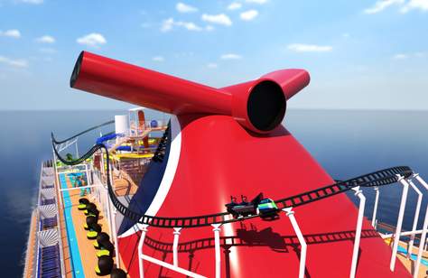 You'll Soon Be Able to Sail on the World's First Cruise Ship with an Onboard Roller Coaster