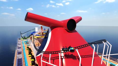 You'll Soon Be Able to Sail on the World's First Cruise Ship with an Onboard Roller Coaster