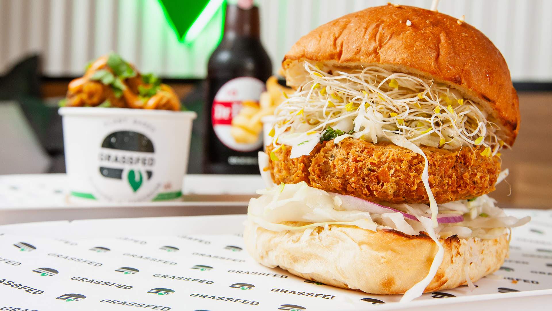 Grassfed Is Fish Lane's New Vegan Burger and Ice Cream Joint