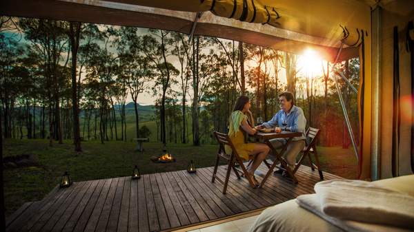 Ketchup's Cape Glamping - some of the best glamping near Brisbane, Queensland.