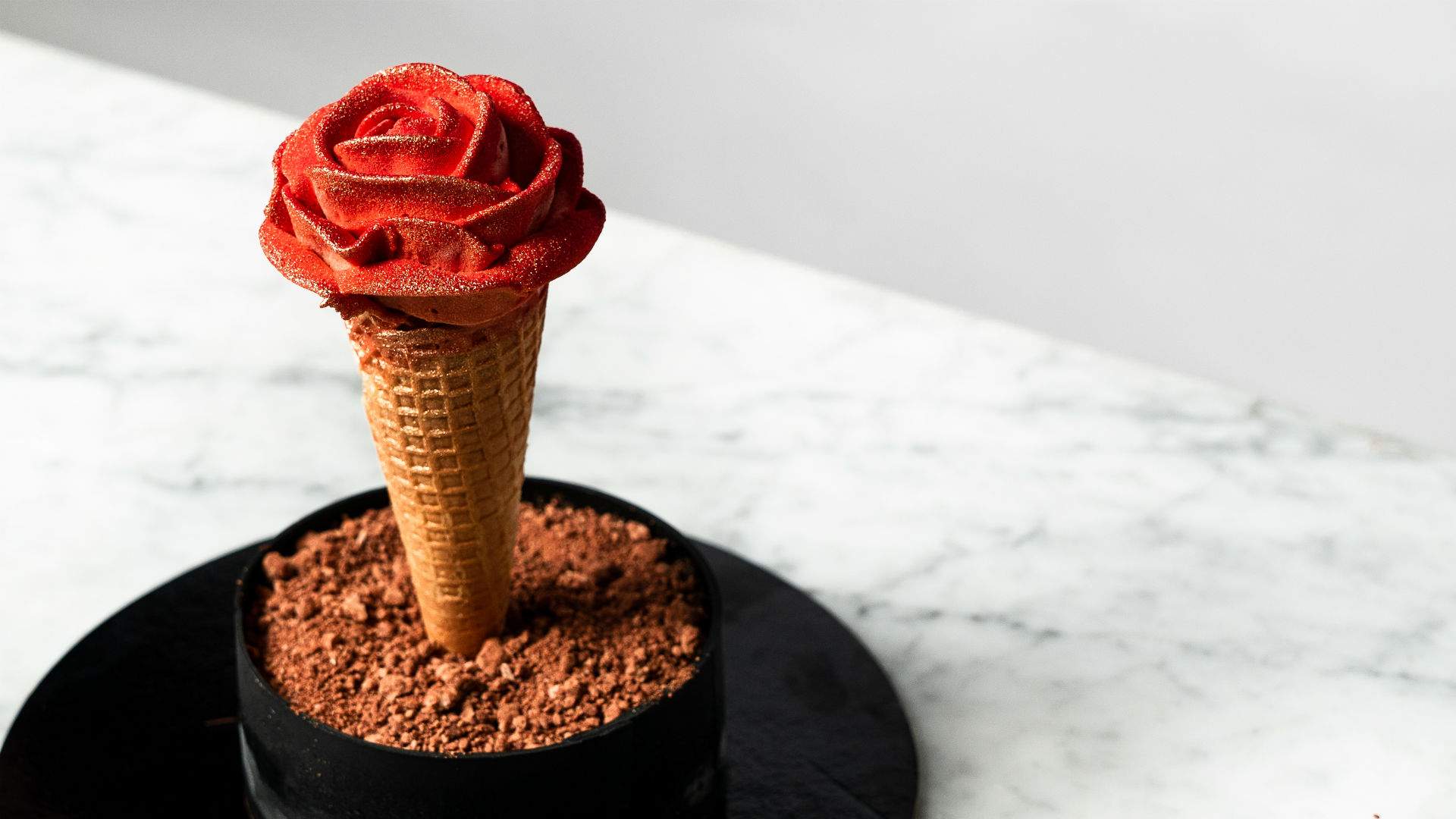 Messina Has Created an OTT Gelato Rose If You Prefer Your Flowers Edible