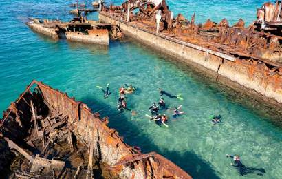 Background image for The Five Best Snorkelling Spots Near Brisbane