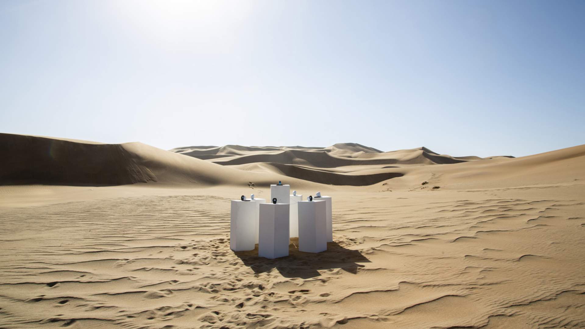 This New Art Installation Is Playing Toto's 'Africa' Non-Stop in the African Desert