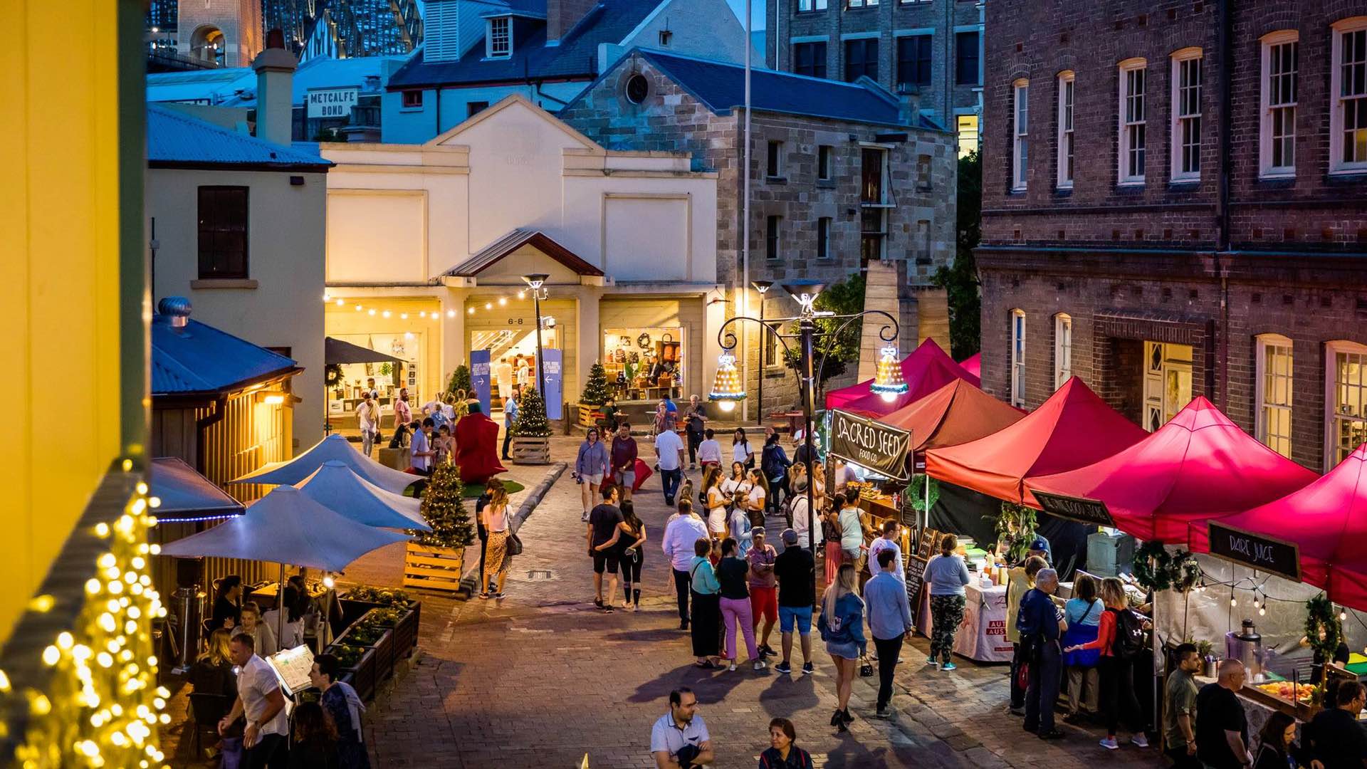 The Rocks Vivid Night Markets 2019, Sydney