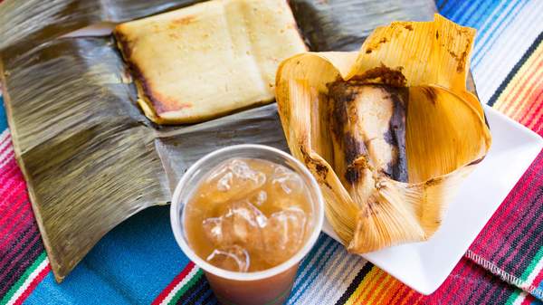 Mexican food at The Tamaleria & Mexican Deli in Dulwich Hill.