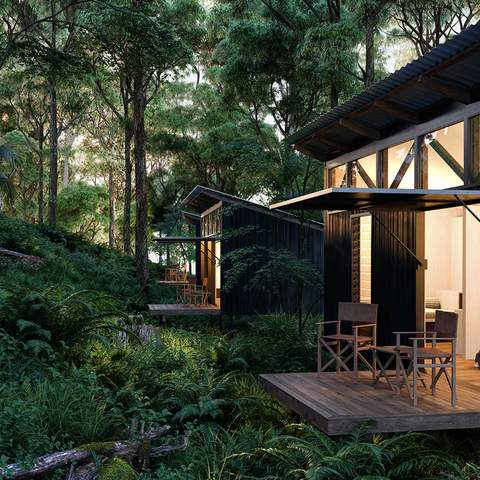 Southeast Queensland's Scenic Rim Will Soon Be Home to a New Walking Trail with Eco-Friendly Cabins