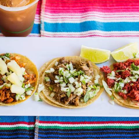 Tacos at The Tamaleria & Mexican Deli in Dulwich Hill.