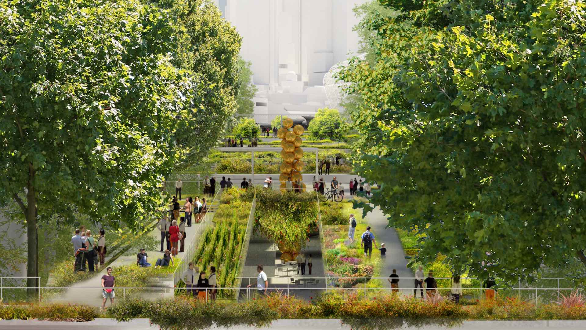 Melbourne Is Set to Score a New Elevated Park as Part of the Arts Precinct's Massive Redevelopment