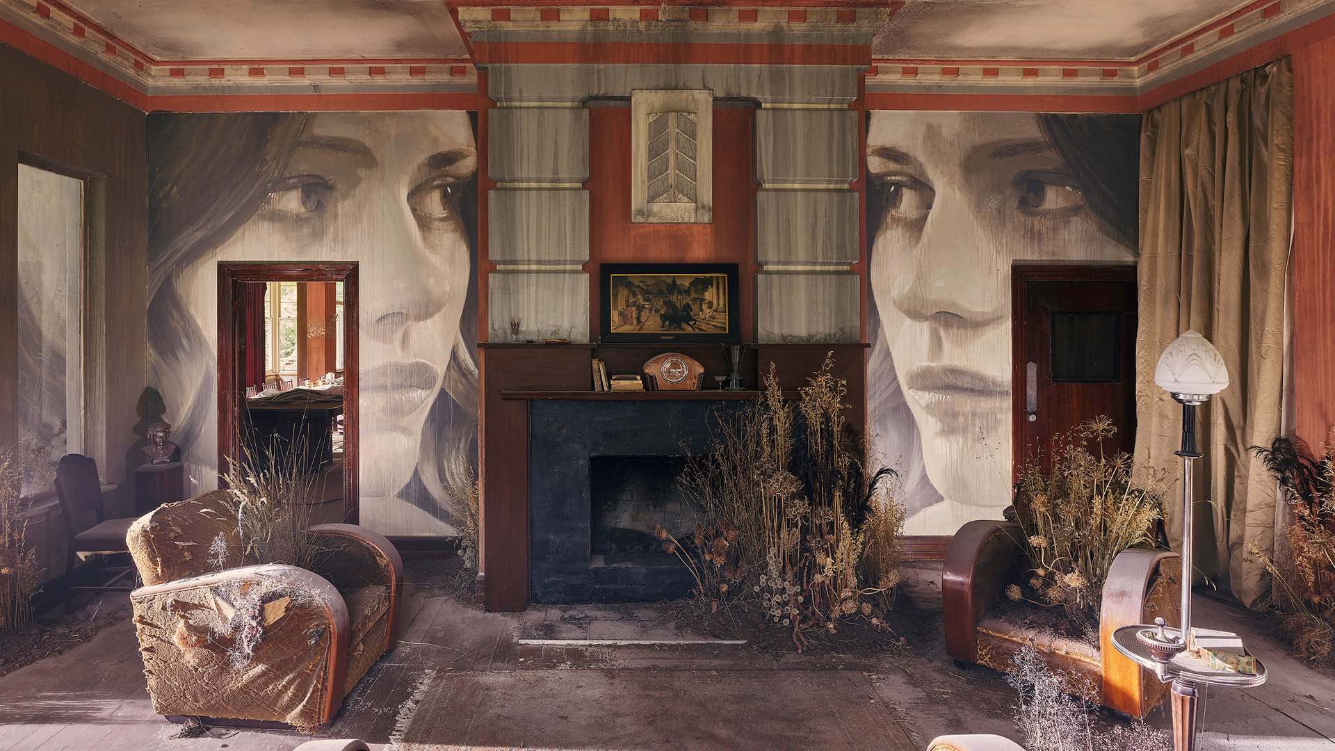 This Deserted 1930s Mansion in the Dandenongs Has Been Transformed Into a Haunting Immersive Installation