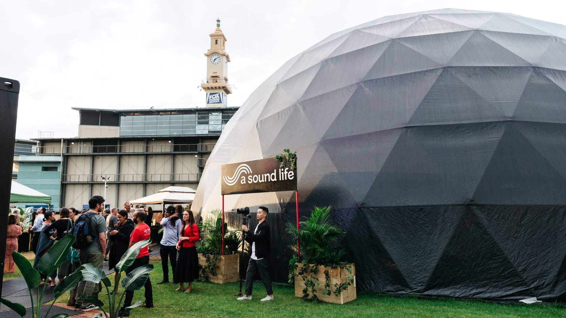 A New Dome of Yoga, Meditation and Music Has Popped Up in the Entertainment Quarter
