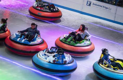 Bumper Cars on Ice