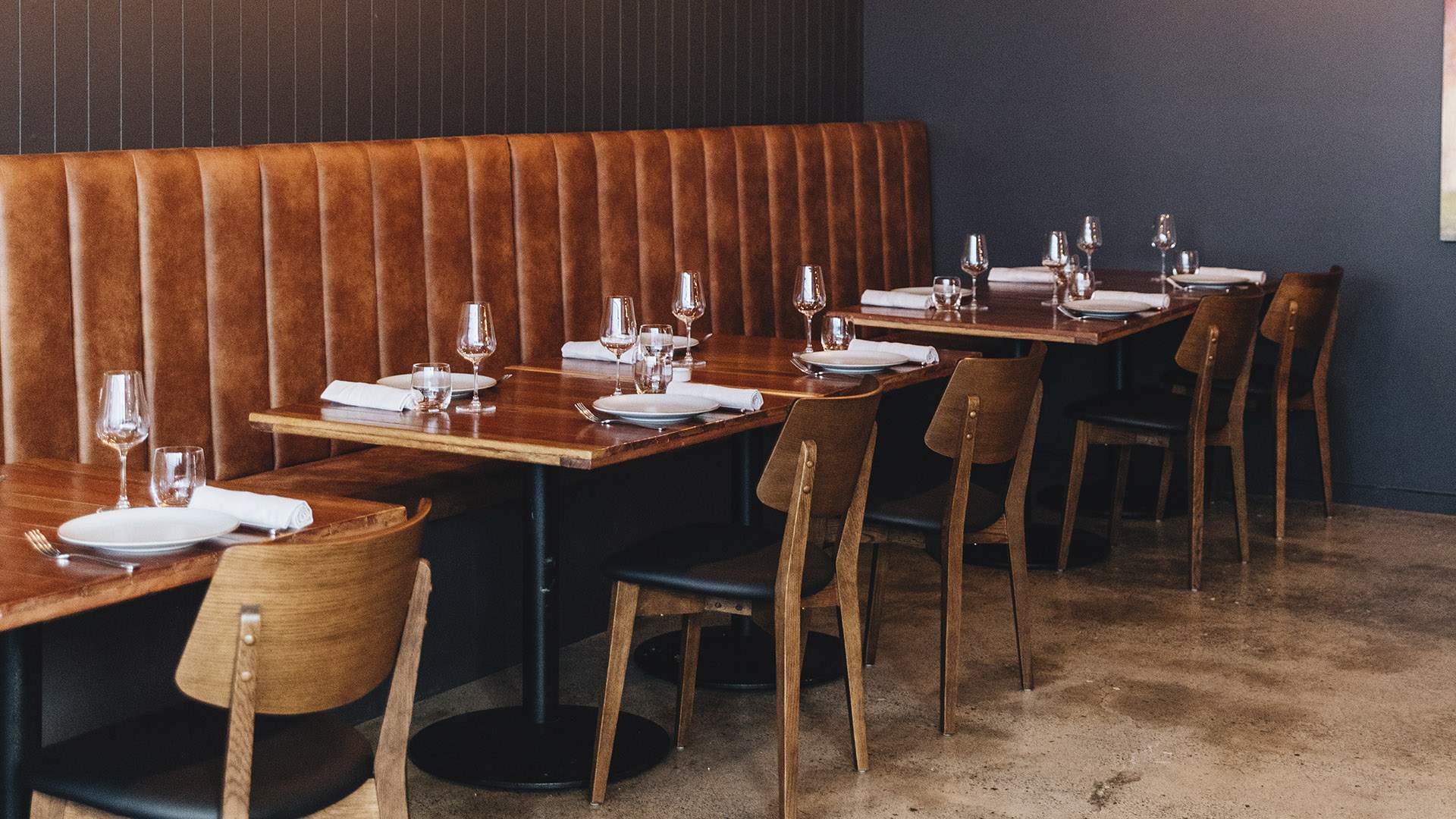 The main indoor dining room at CITY WINERY FORTITUDE VALLEY