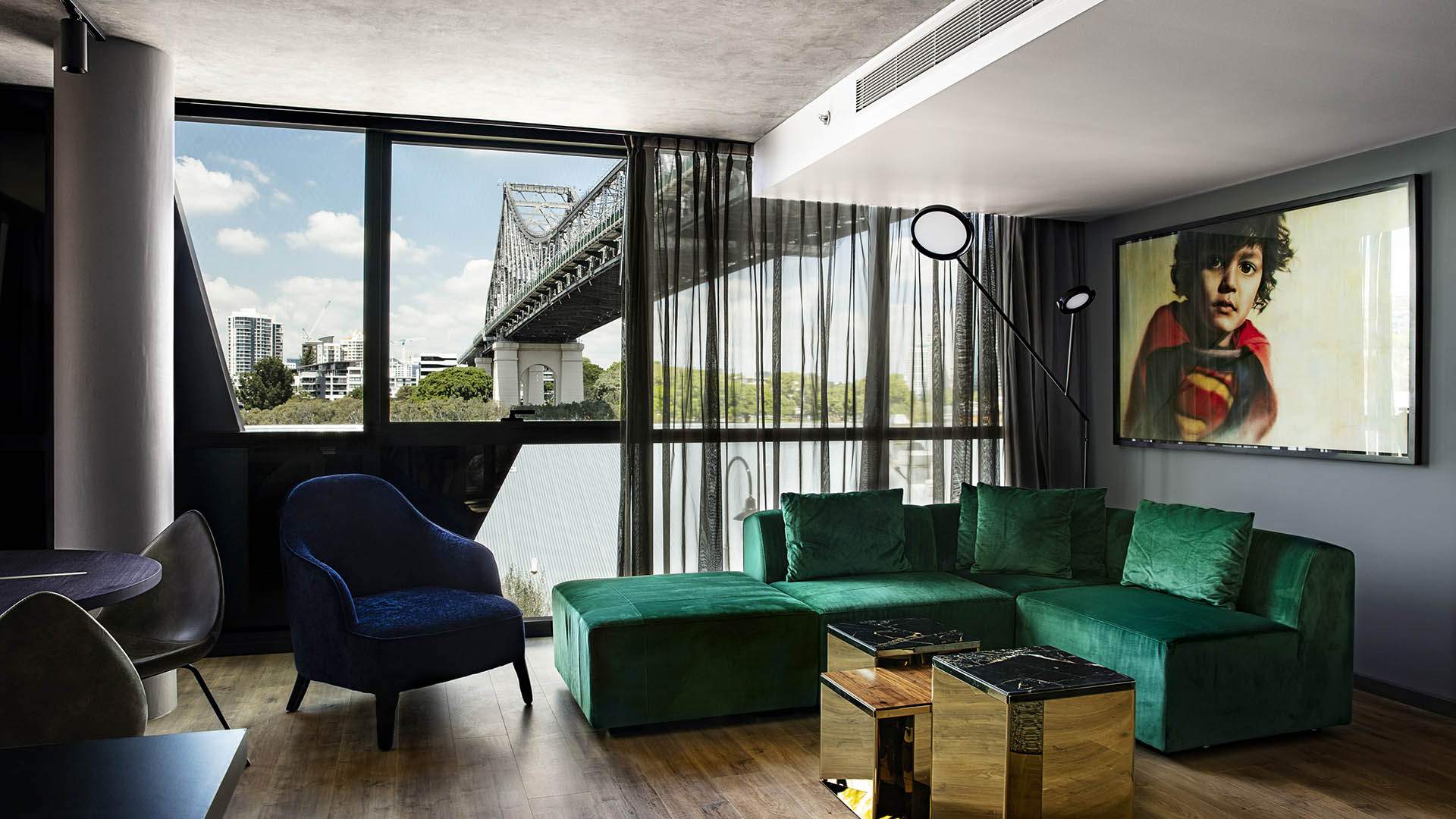 Brisbane's New Riverside Art Series Hotel Is Now Open Beneath the Story Bridge